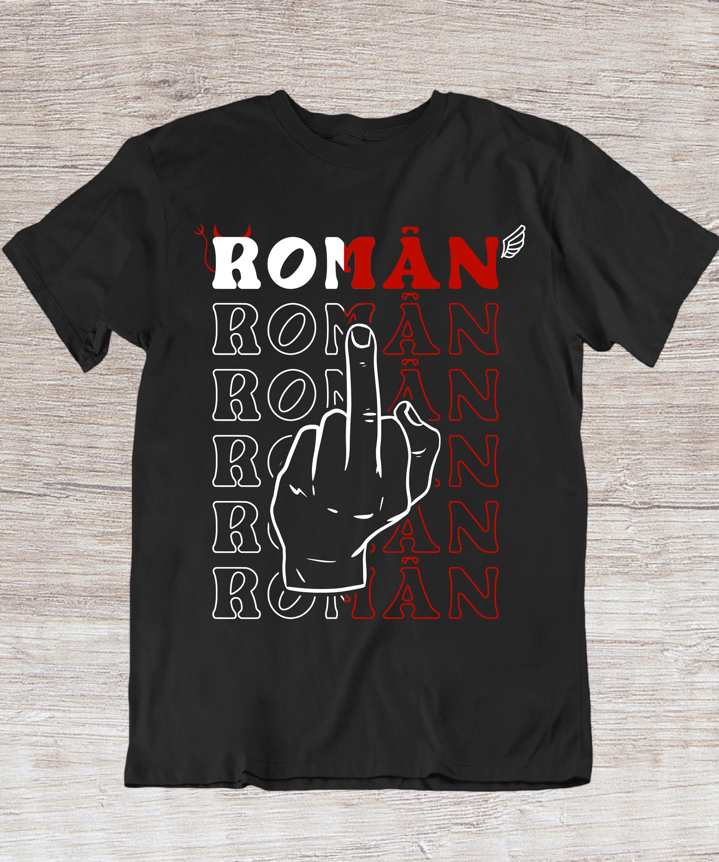 Român Inger Si Demon Tricou Unisex - Cadou