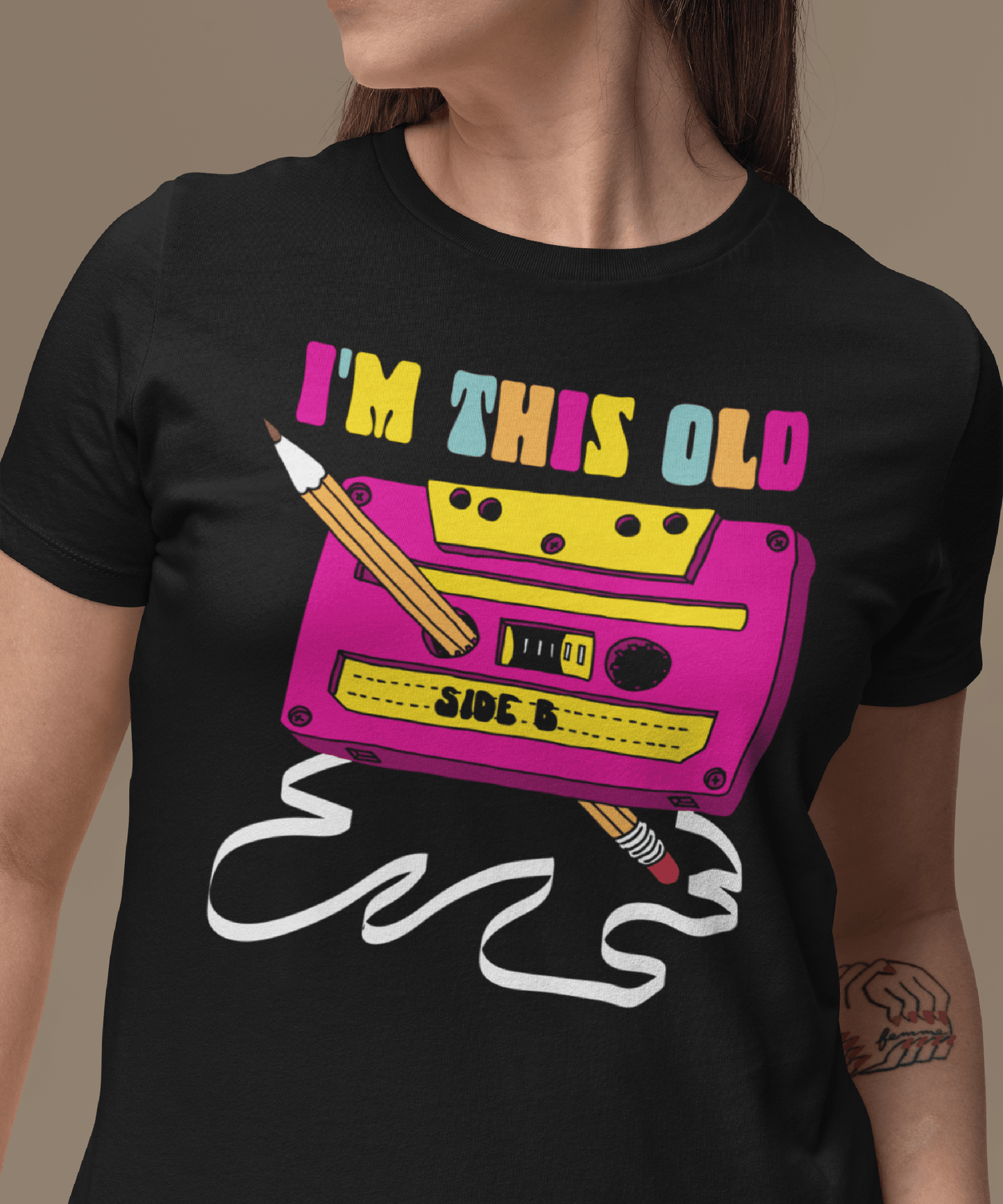 I'm this old - Retro '80 '90s Tricou Unisex