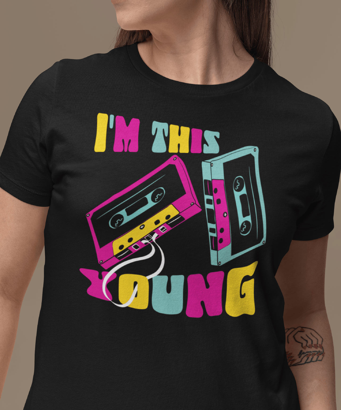 I'm this Young - Retro '80 '90s Tricou Unisex