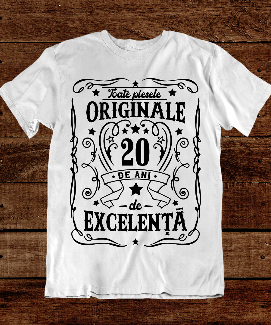 Tricou Cadou 20 de Ani | Zi De Naștere