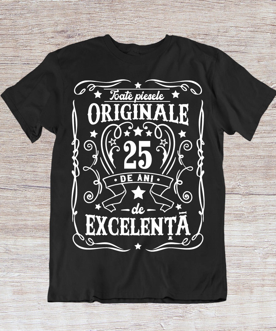 Tricou Cadou 25 de Ani | Zi De Naștere