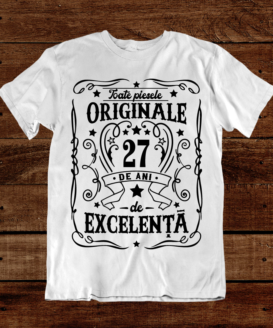 Tricou Cadou 27 de Ani | Zi De Naștere