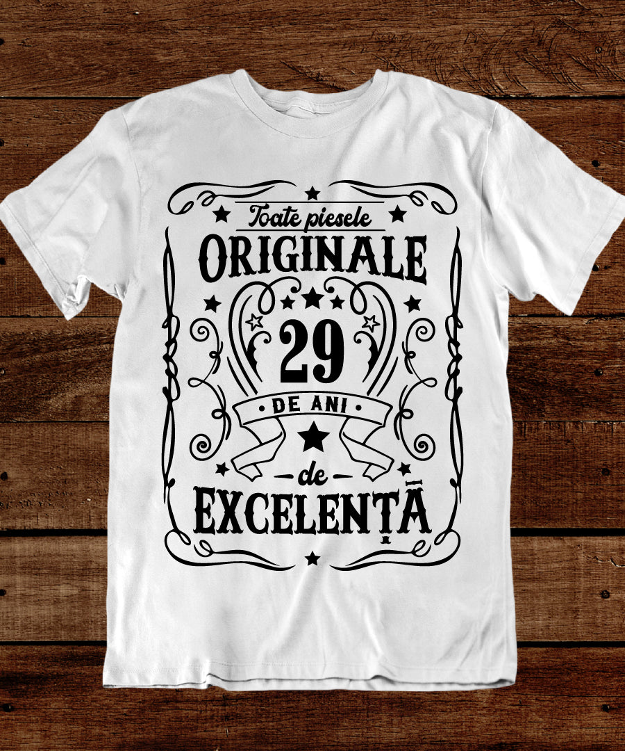 Tricou Cadou 29 de Ani | Zi De Naștere
