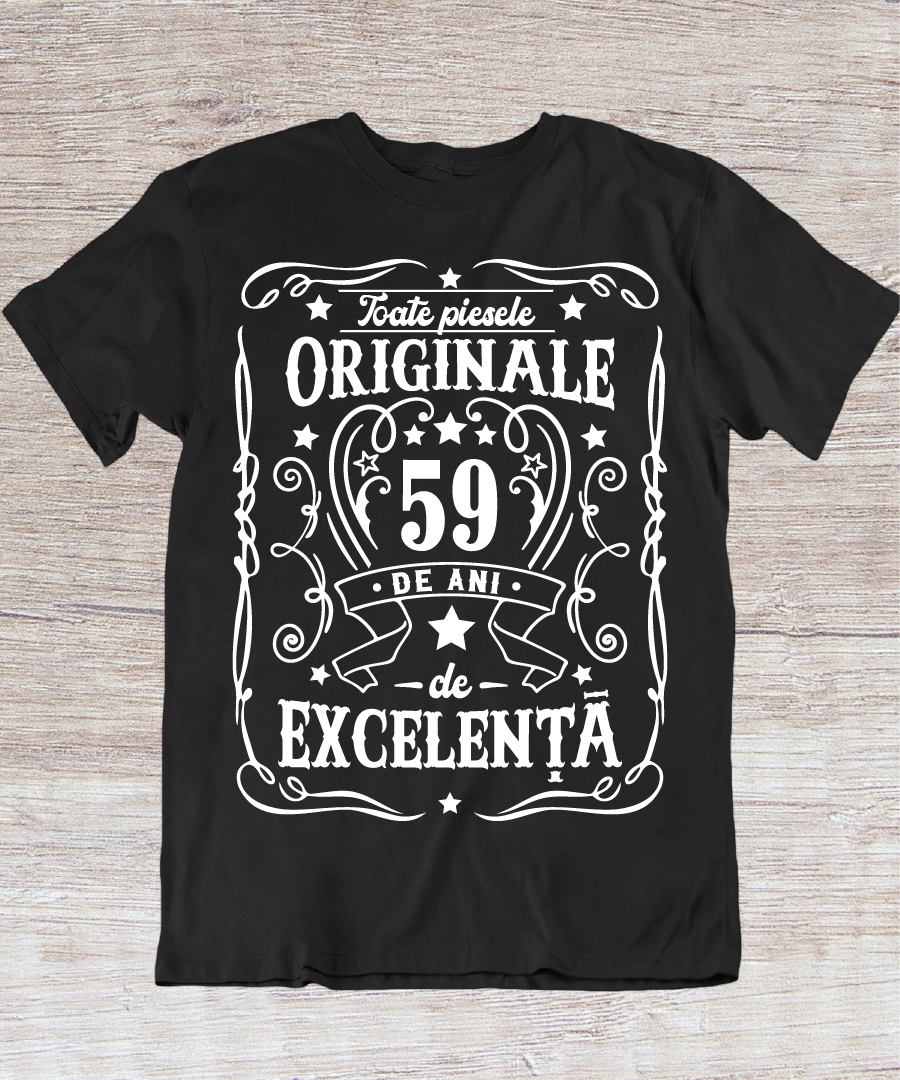 Tricou Cadou 59 de Ani | Zi De Naștere