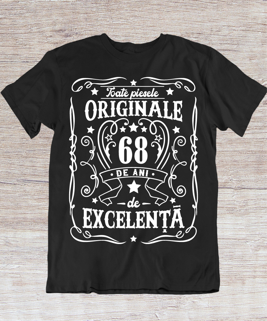 Tricou Cadou 68 de Ani | Zi De Naștere