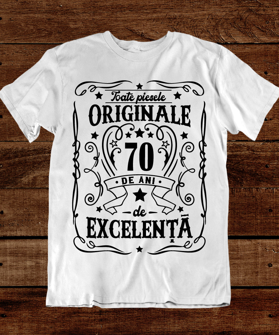 Tricou Cadou 70 de Ani | Zi De Naștere