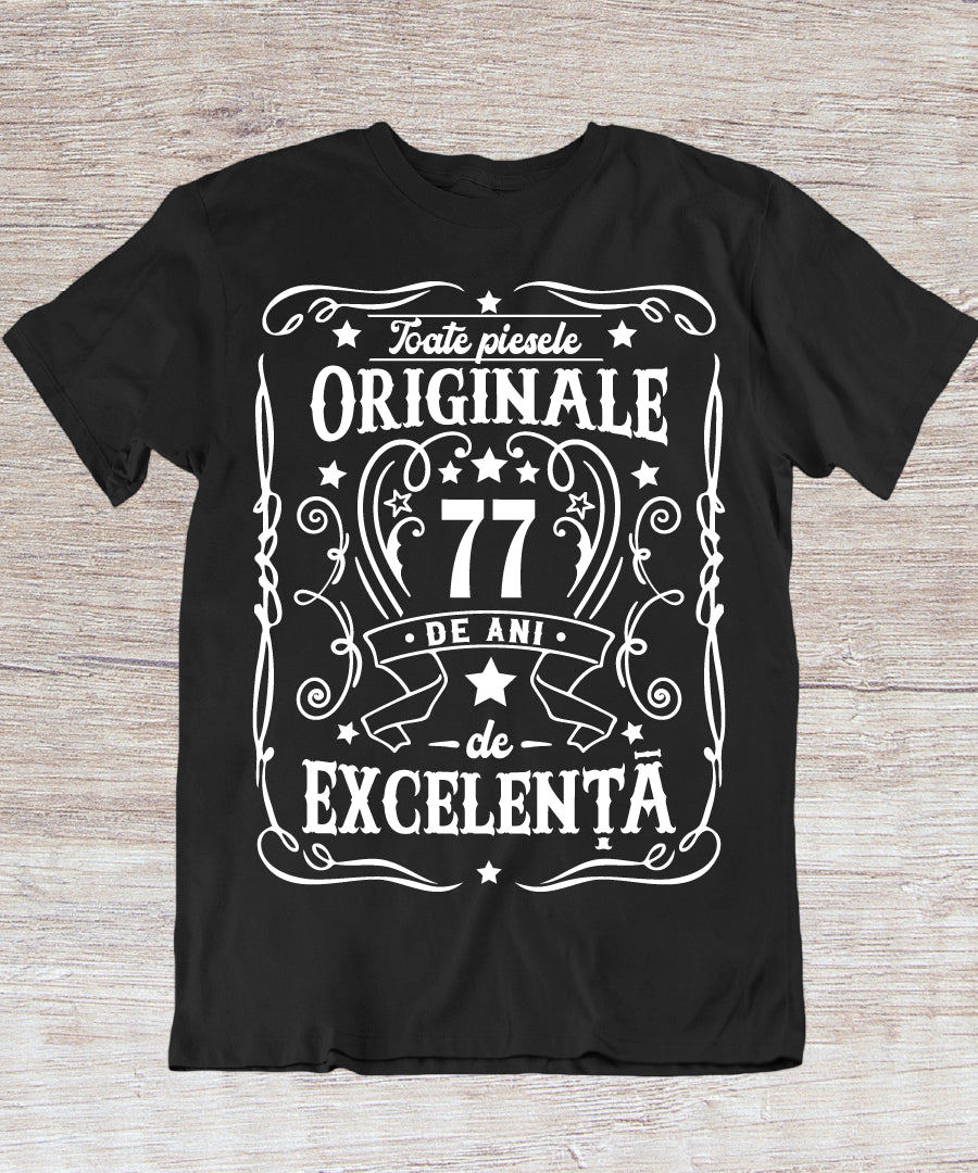 Tricou Cadou 77 de Ani | Zi De Naștere