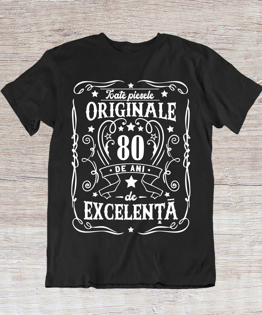 Tricou Cadou 80 de Ani | Zi De Naștere
