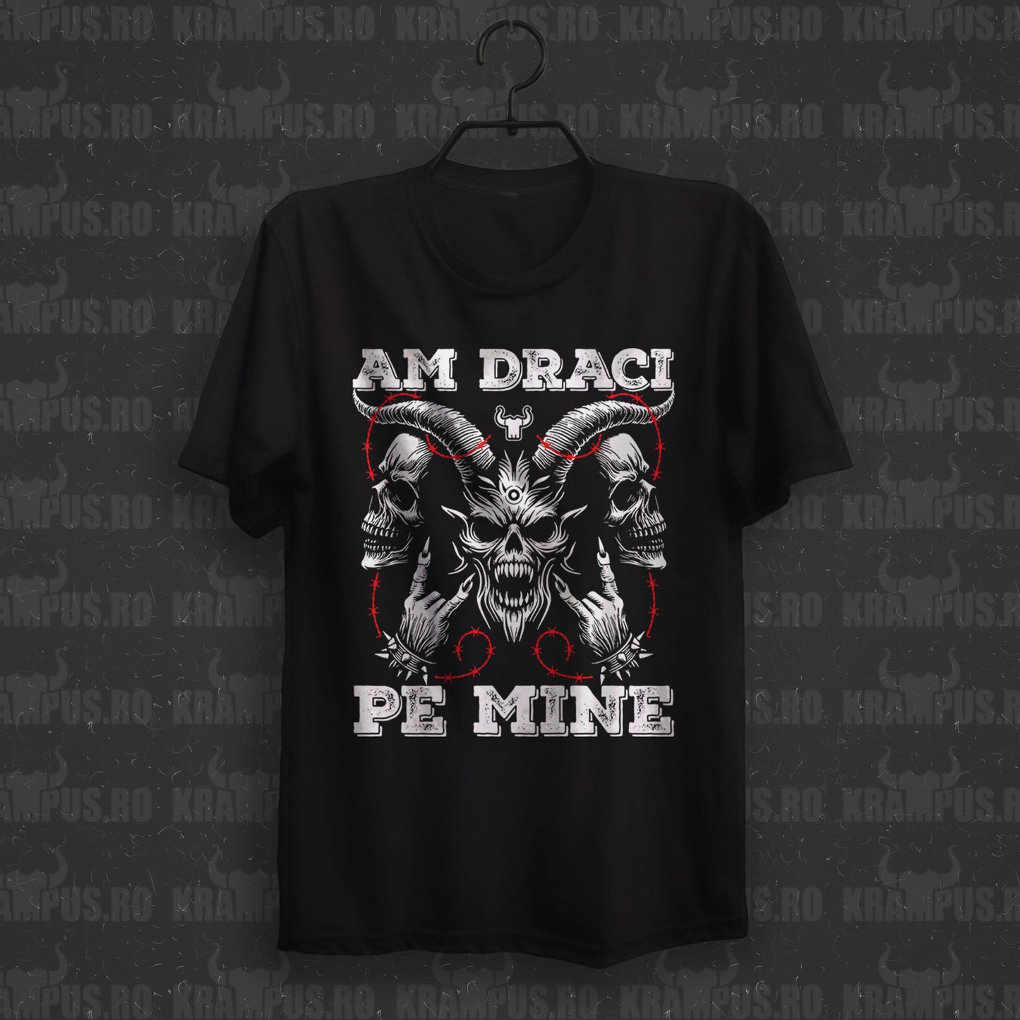 Tricou Am Draci Si Cranii Pe Mine