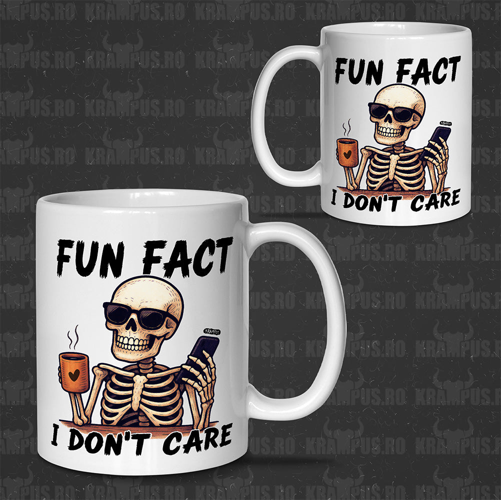 Cana Alba Ceramica - Fun Fact I Don't Care