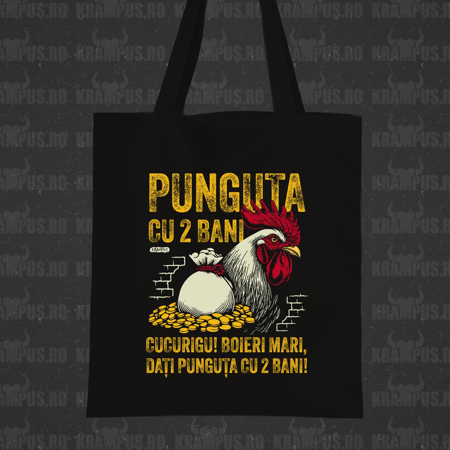Geanta Punguta cu 2 Bani