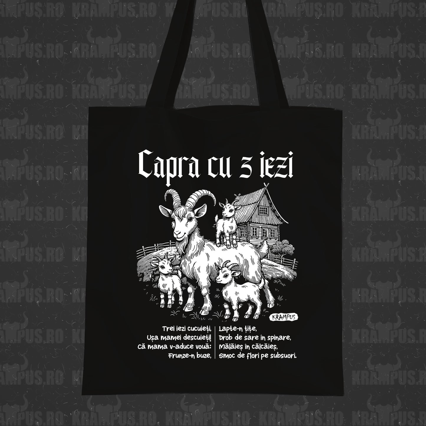 Geanta Capra Cu Trei Iezi