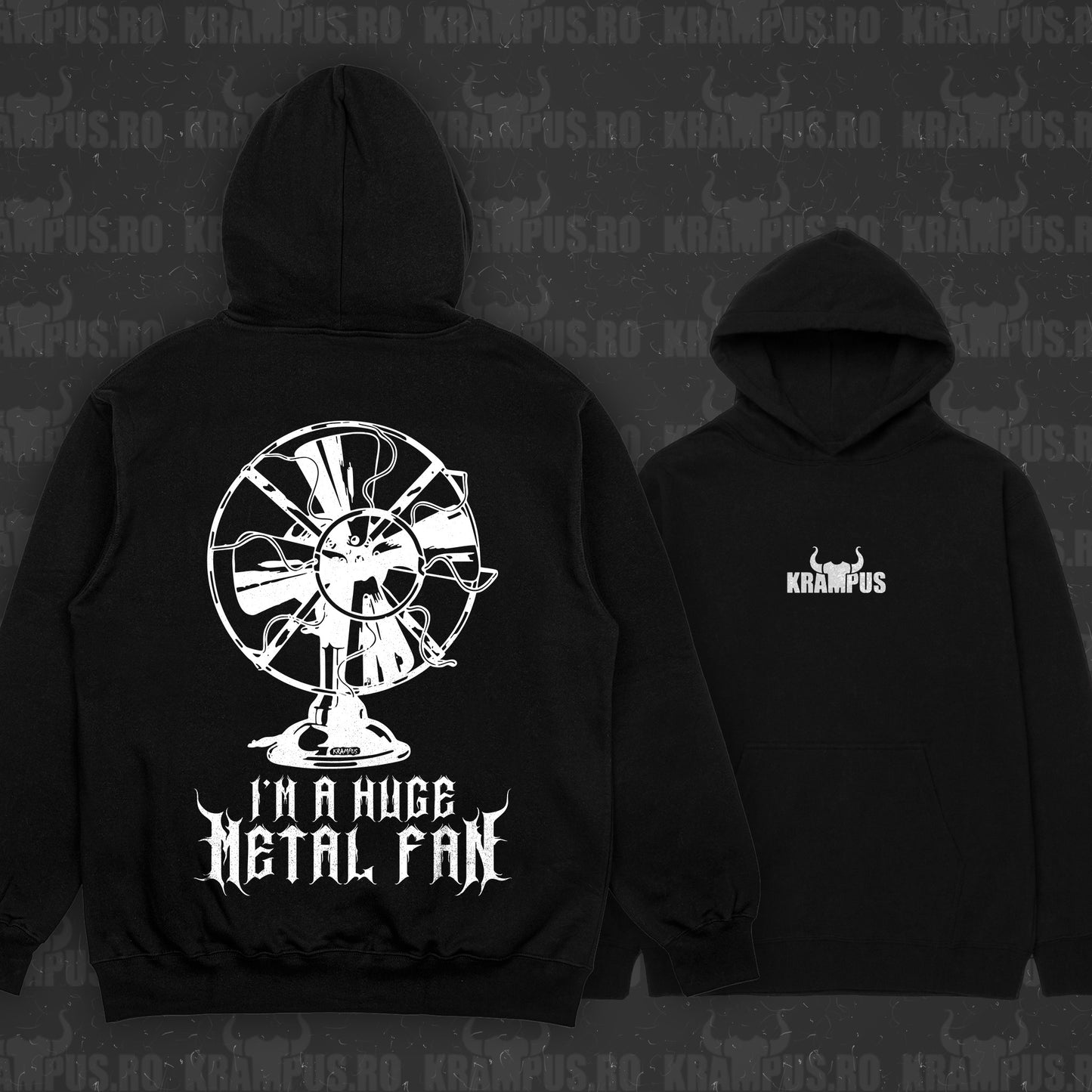 Hanorac Im A Huge Metal Fan