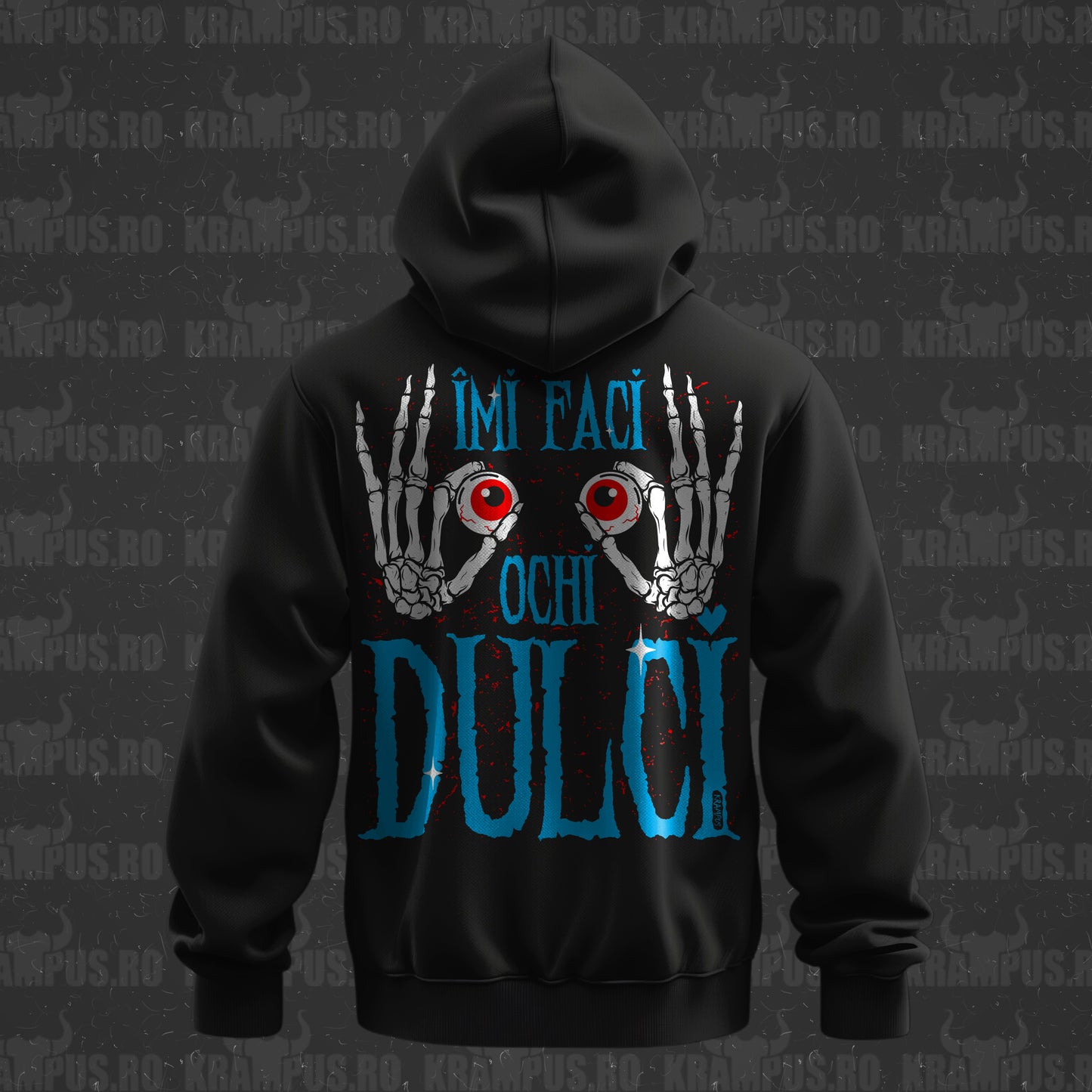 Hanorac Ochi Dulci Albastru