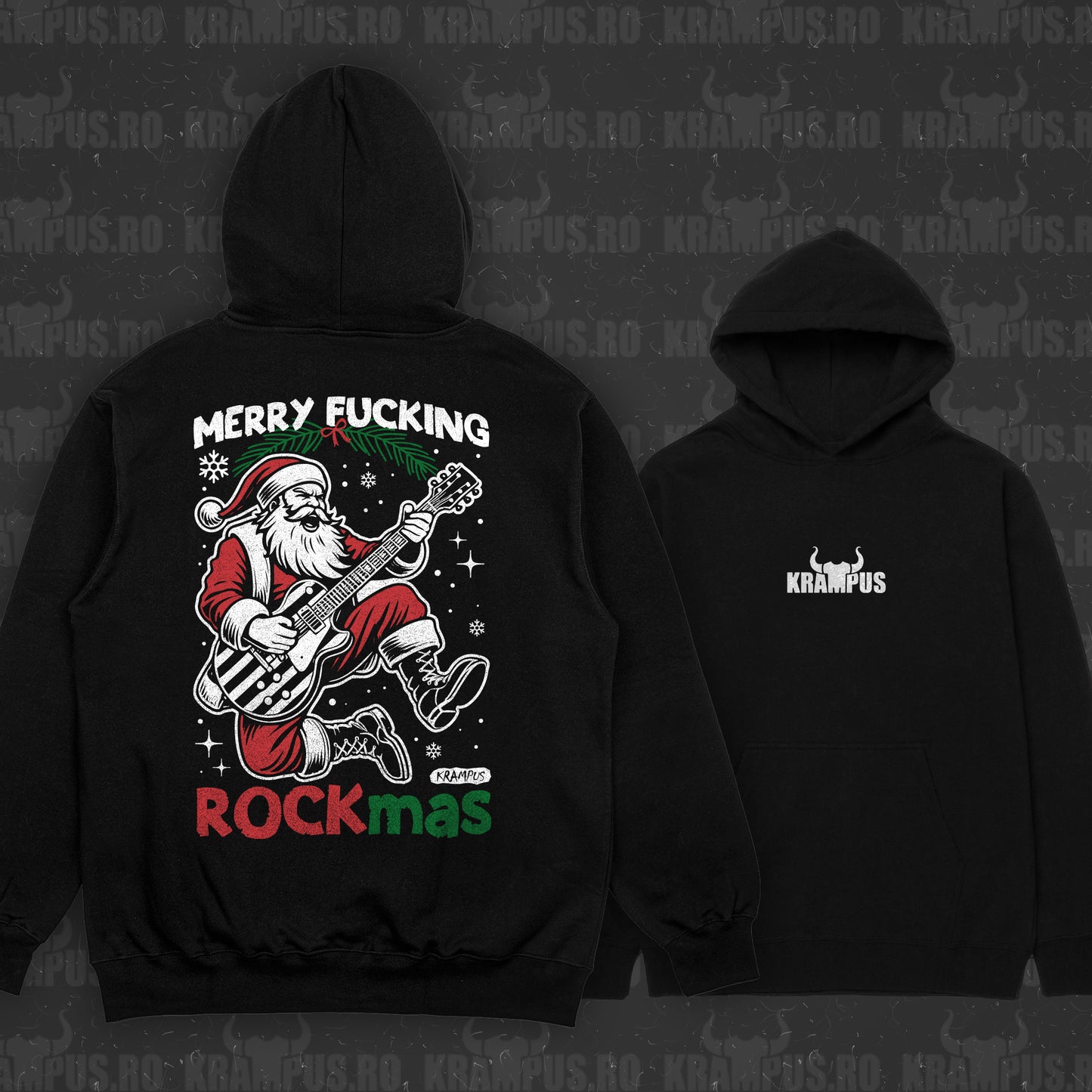 Hanorac Merry Fucking RockMas
