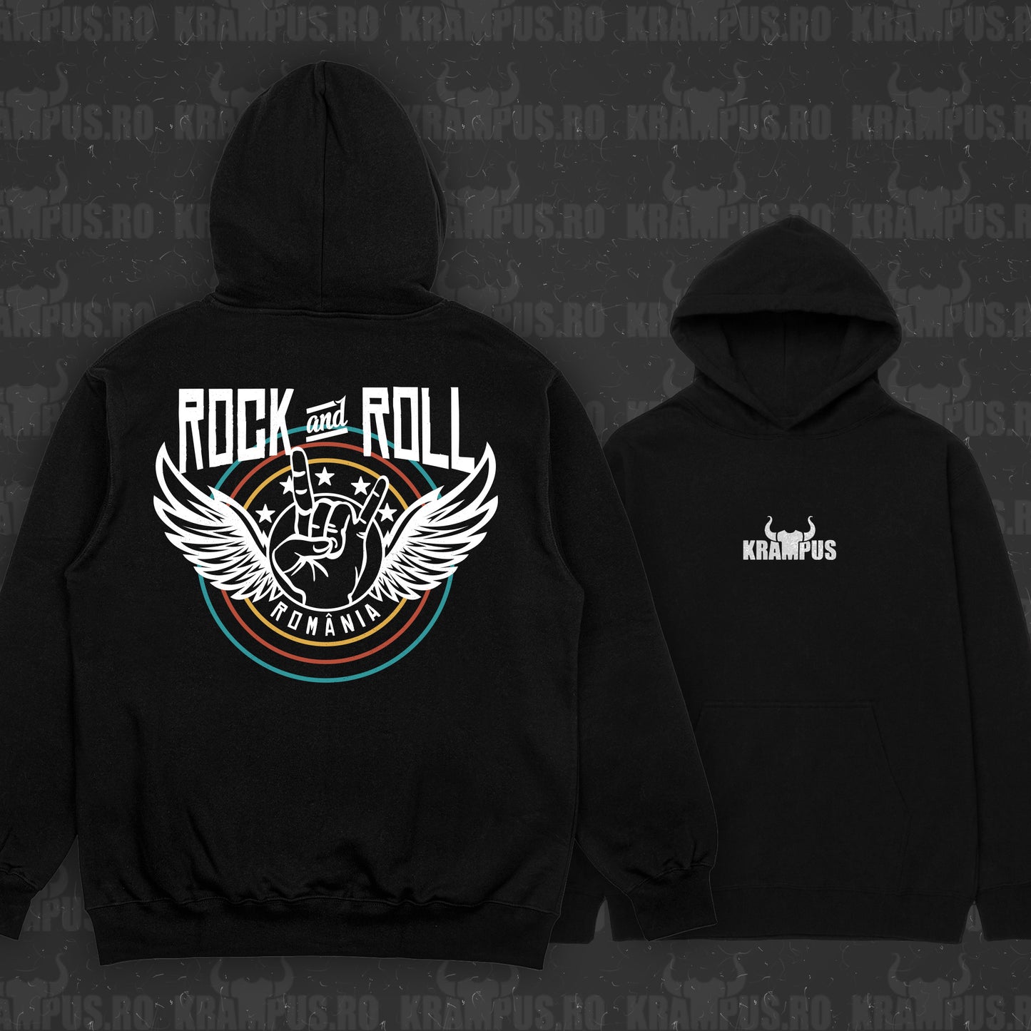 Hanorac Rock And Roll Romania