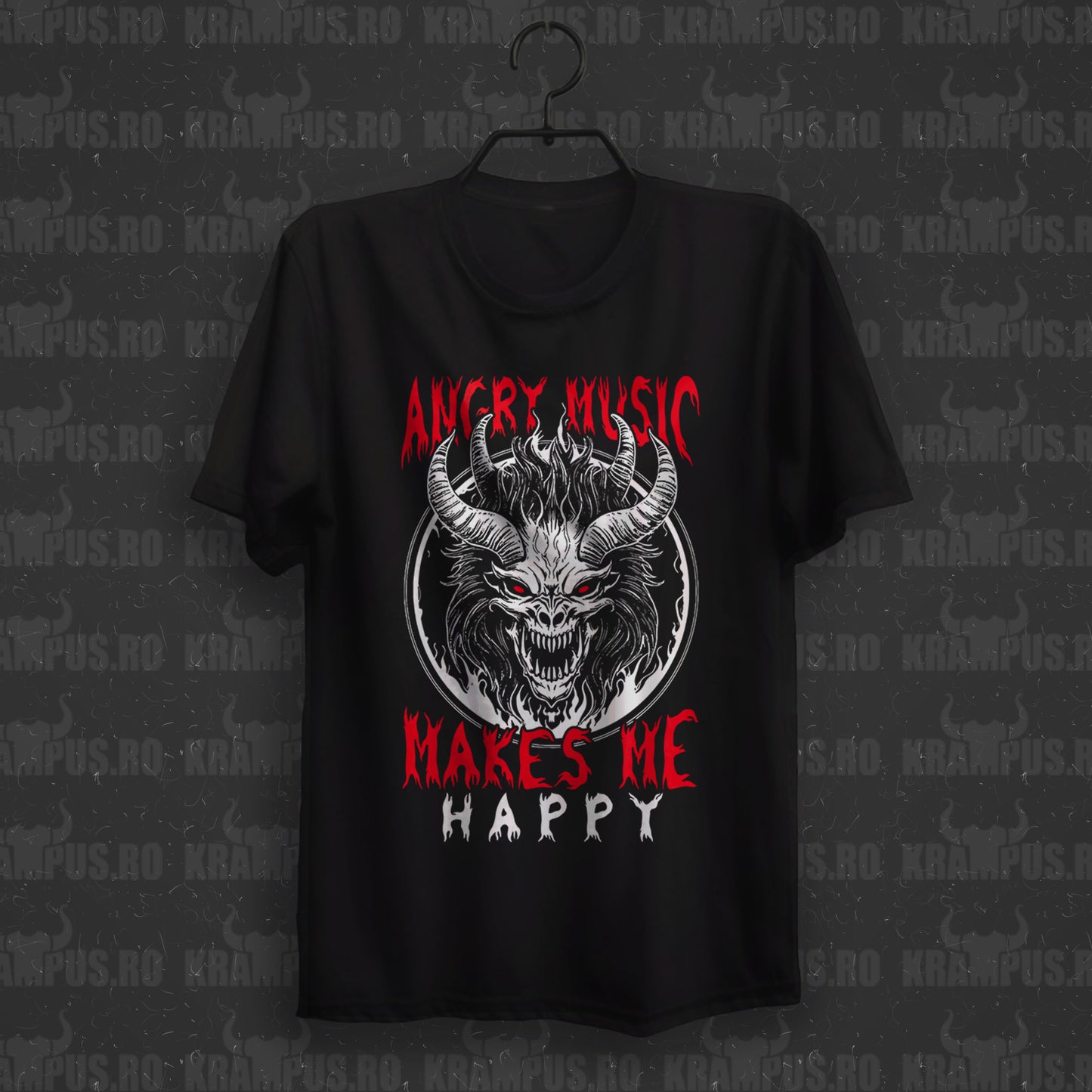Tricou Angry Music Makes Me Happy