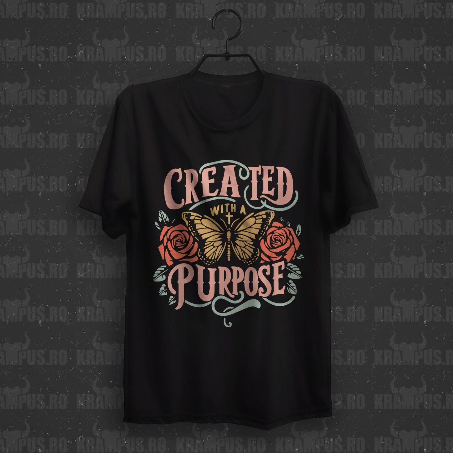 Tricou Created With A Purpose