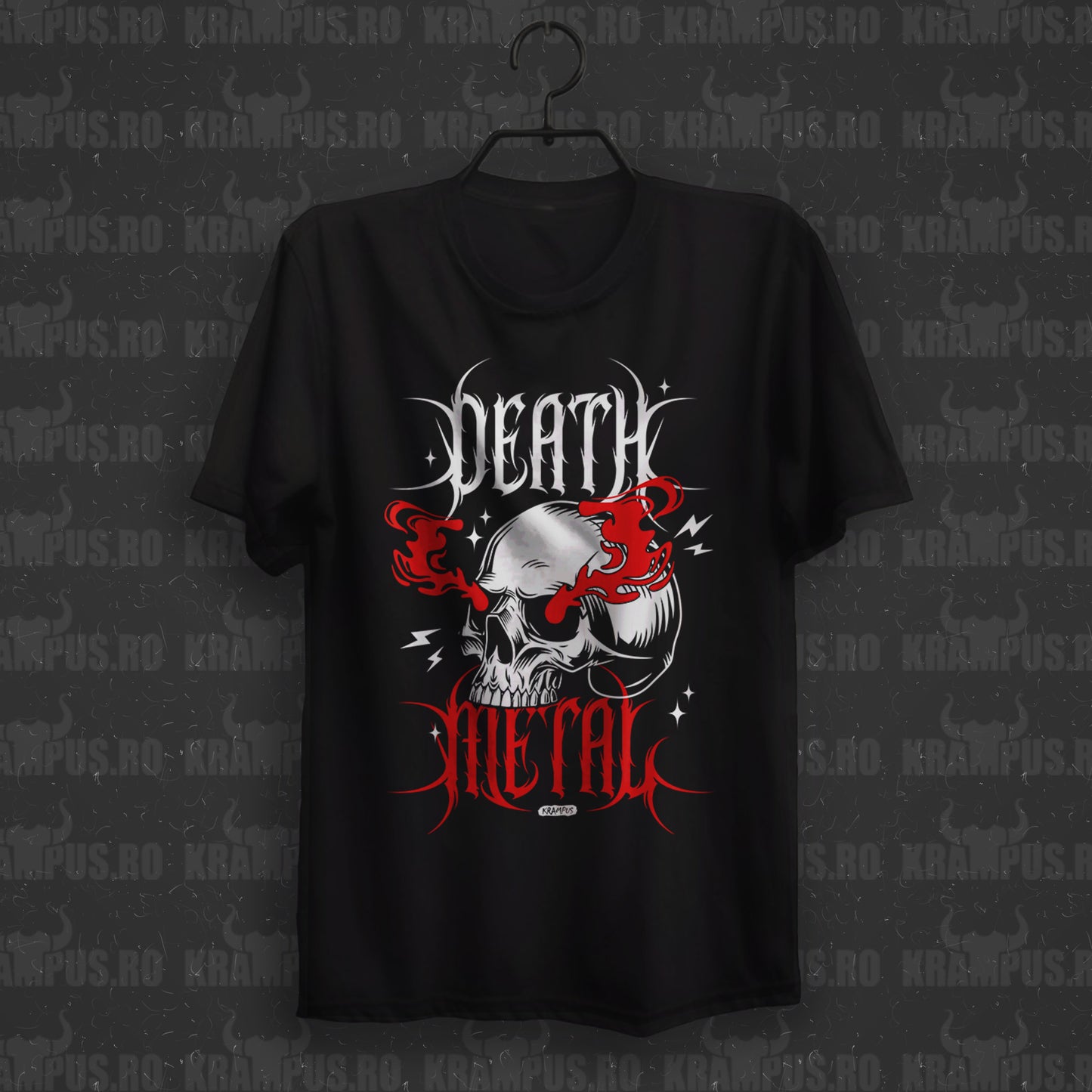 Tricou Death Metal Skull