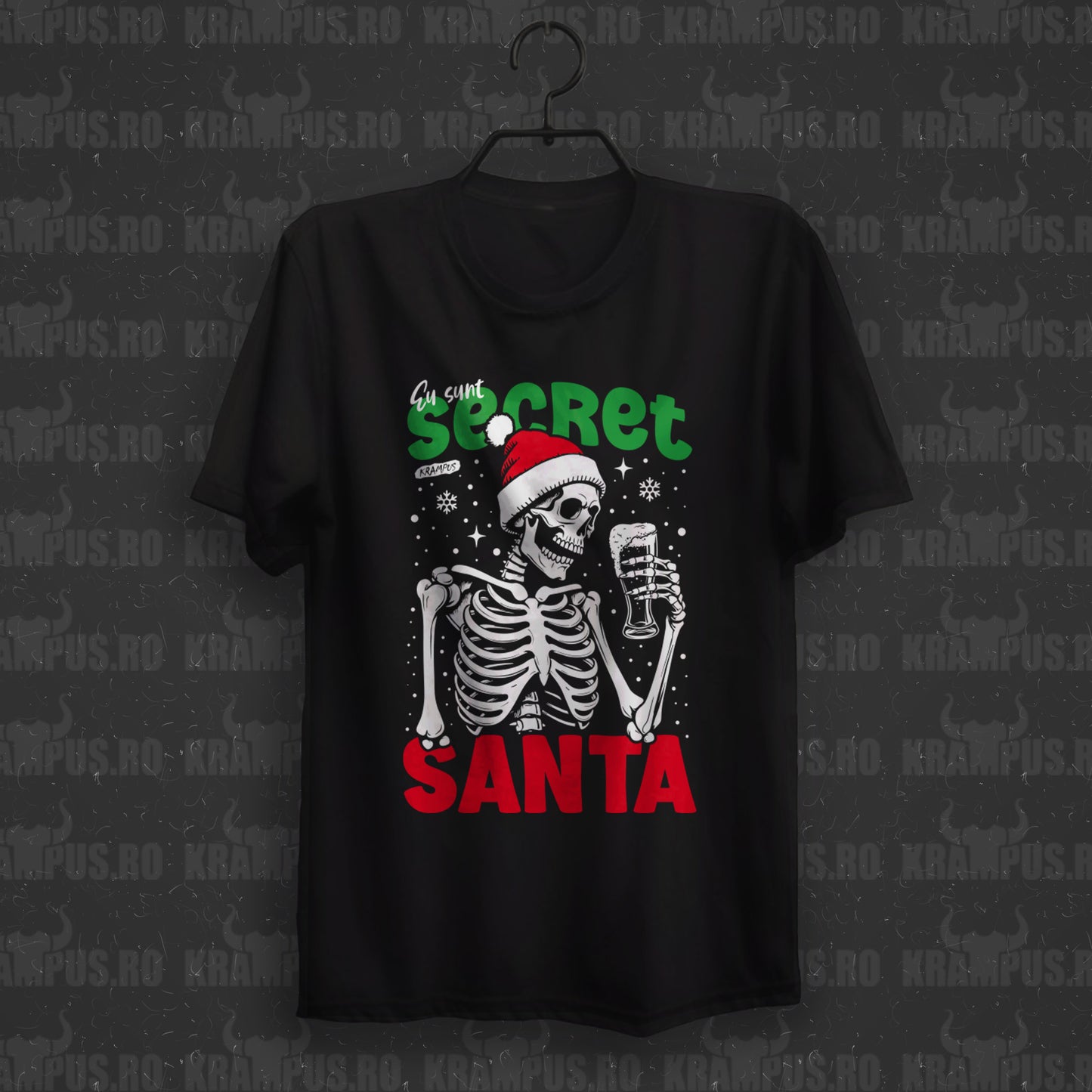 Tricou Eu Sunt Secret Santa