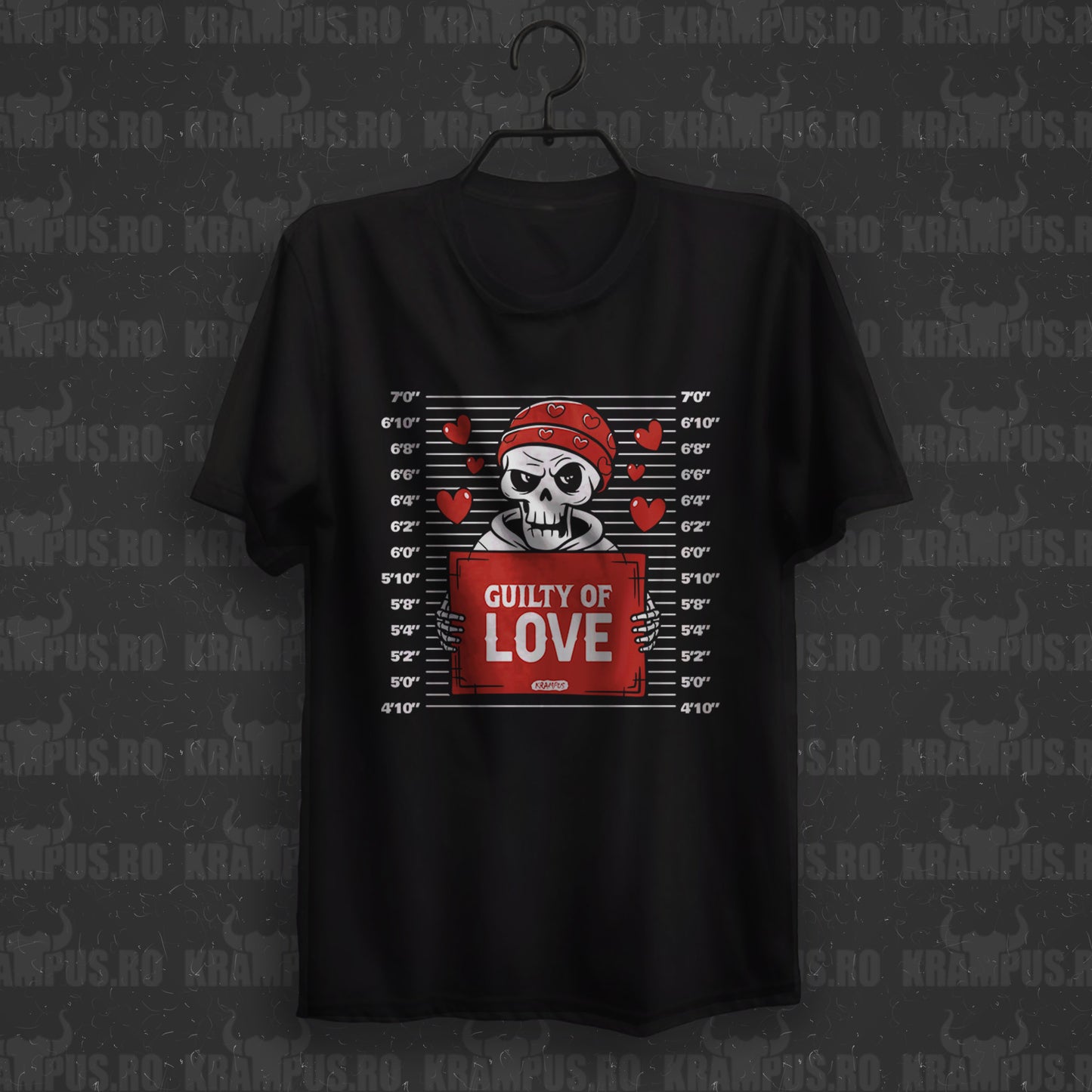 Tricou Guilty Of Love - Mugshot