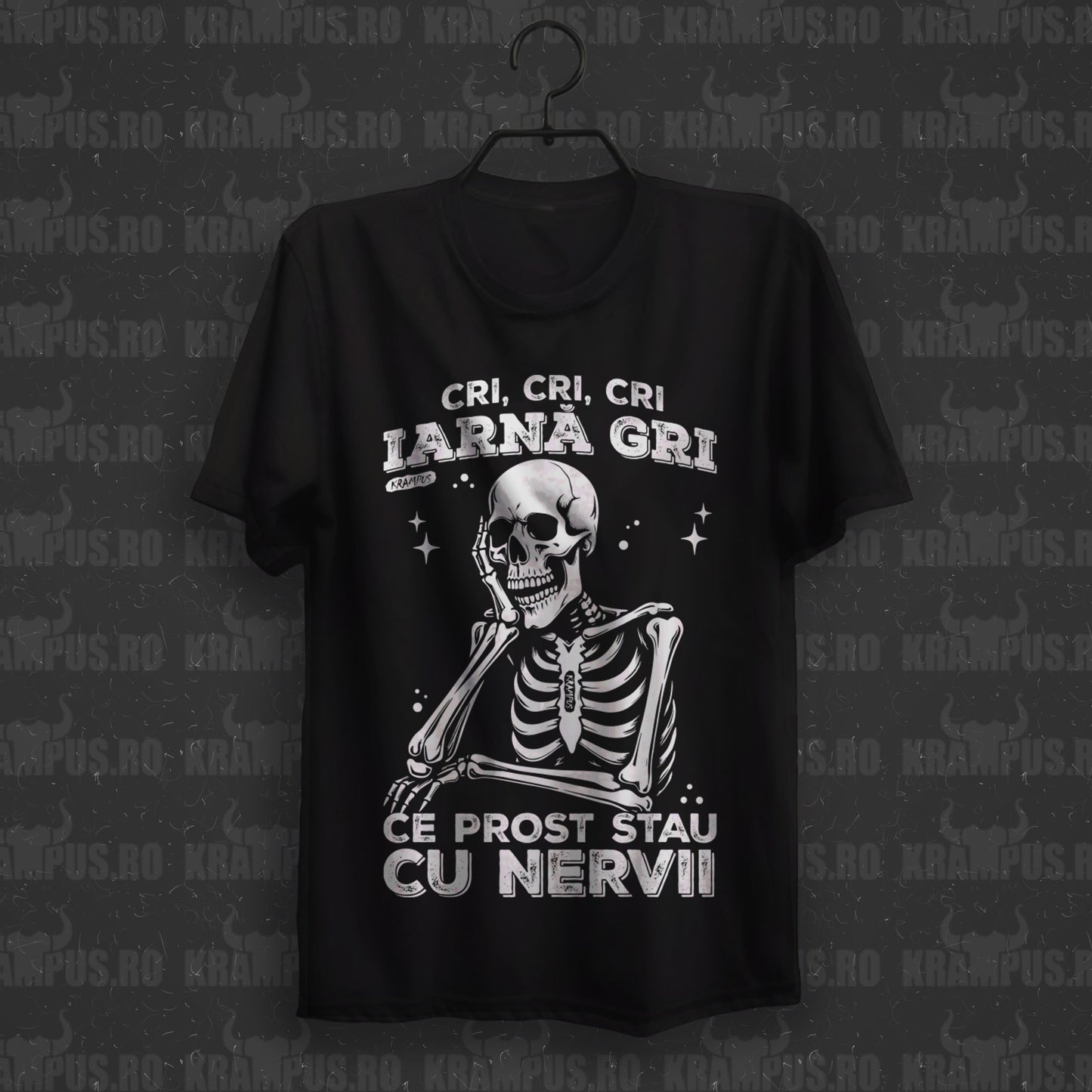 Tricou Stau Prost Cu Nervii - Iarna