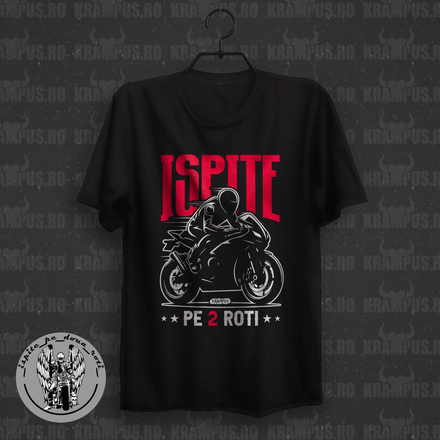 Tricou Ispite pe 2 Roți - Fast