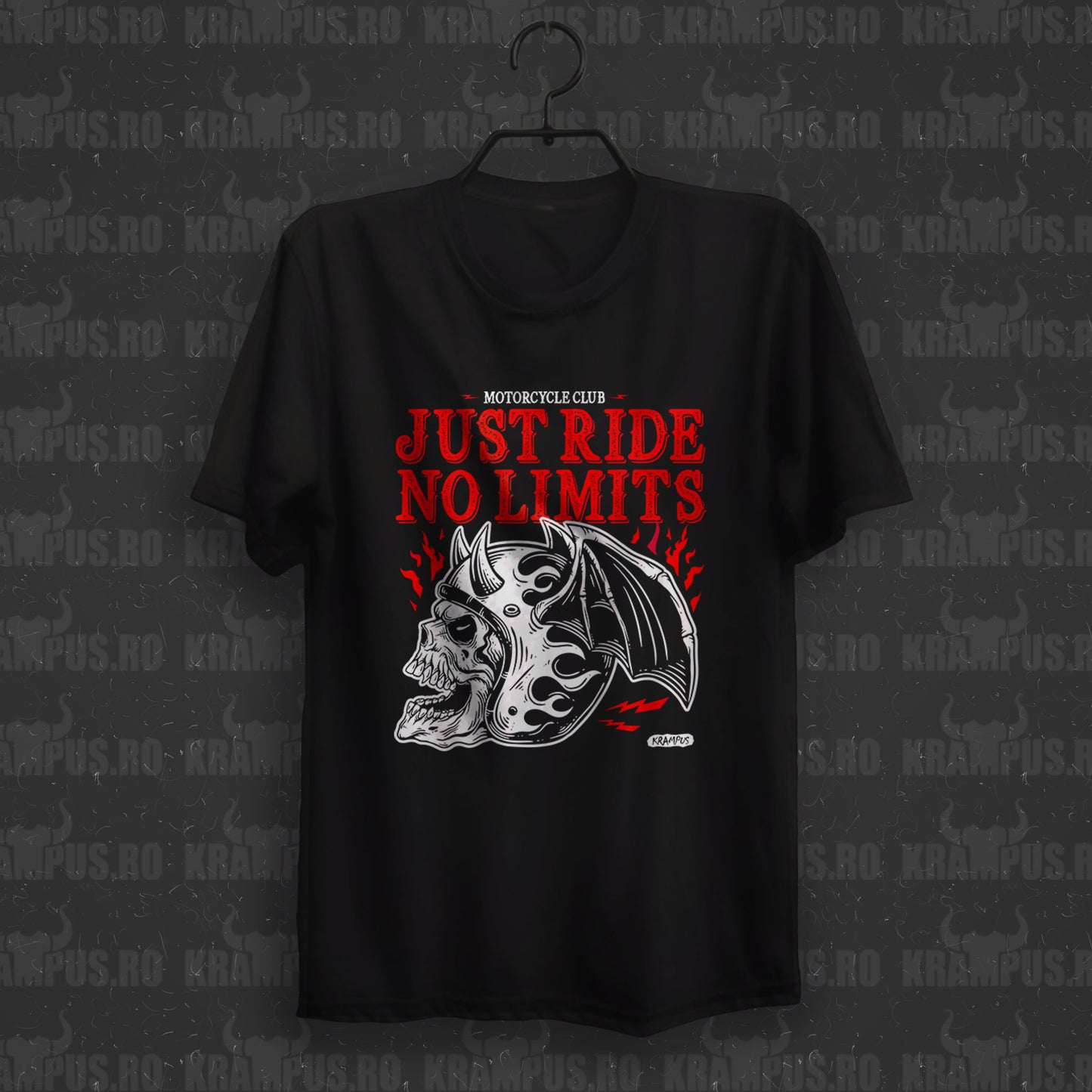 Tricou Just Ride No Limits