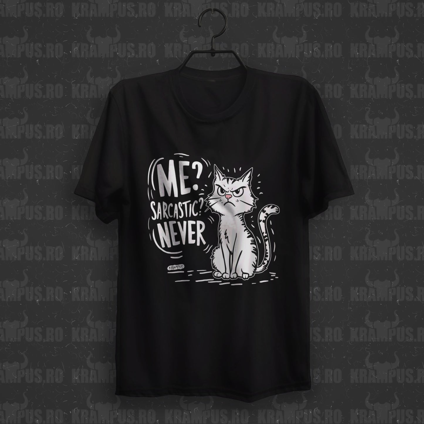 Tricou Me, sarcastic? Never!