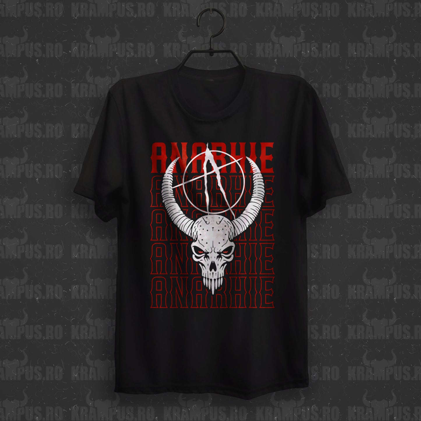 Anarhie Craniu Tricou Unisex - Cadou