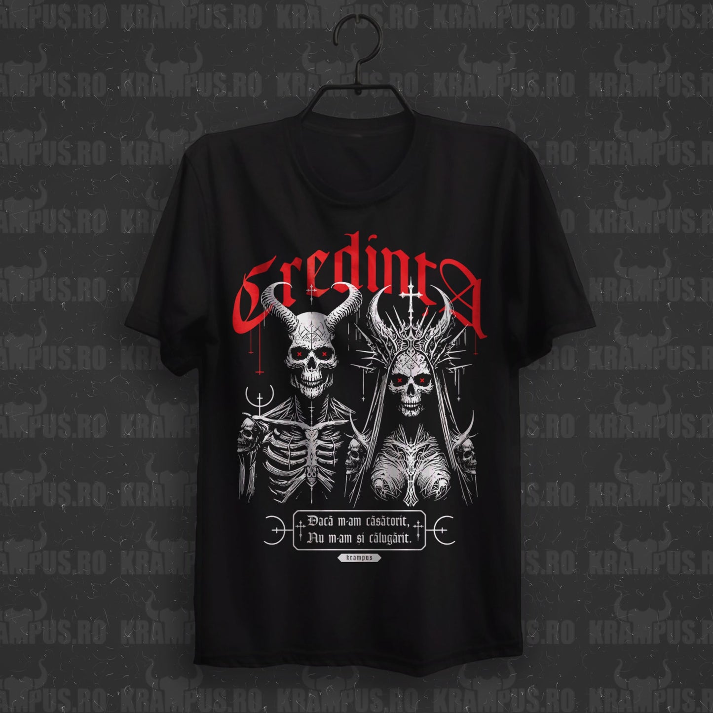 Credința Skeleti Tricou Unisex