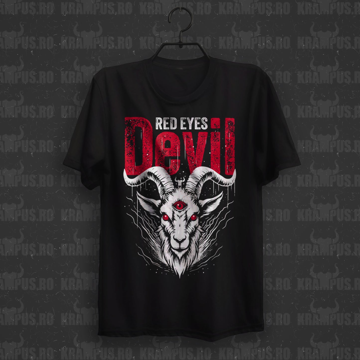 Tricou Red Eyes Devil