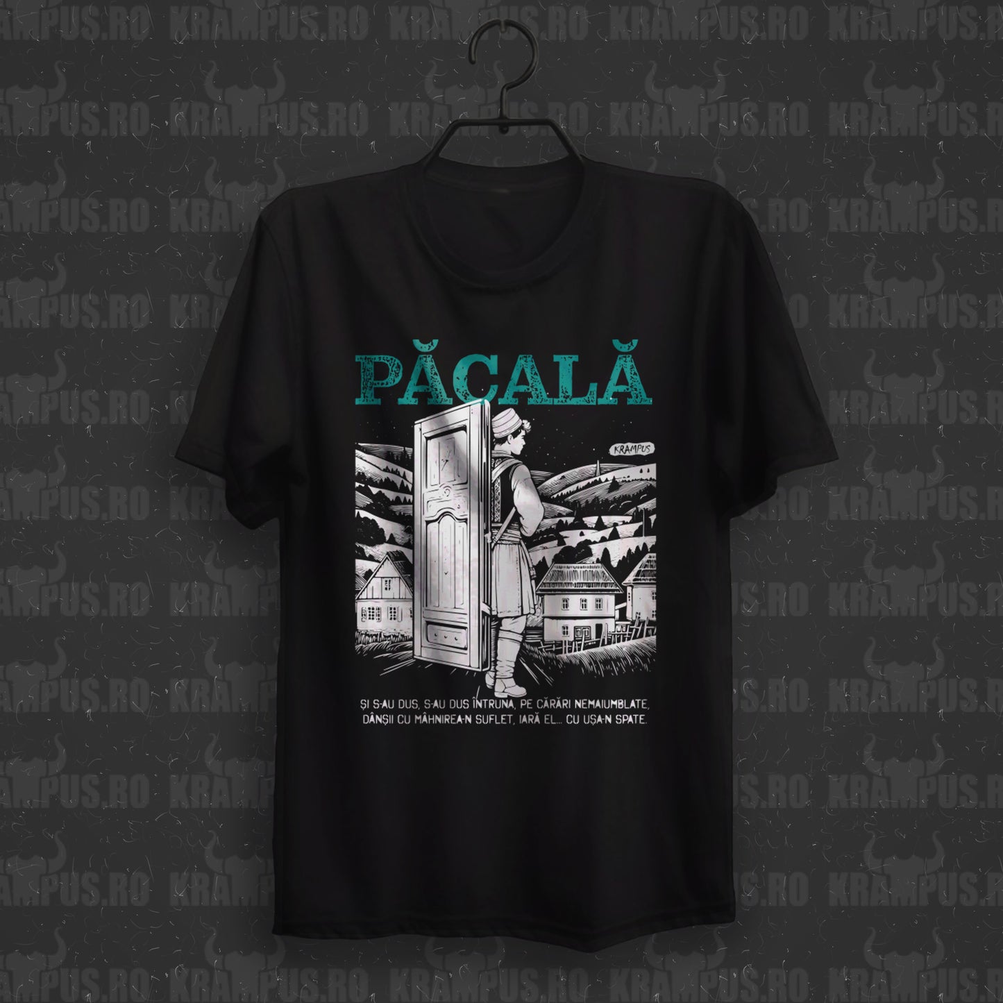 Tricou Păcală Verde