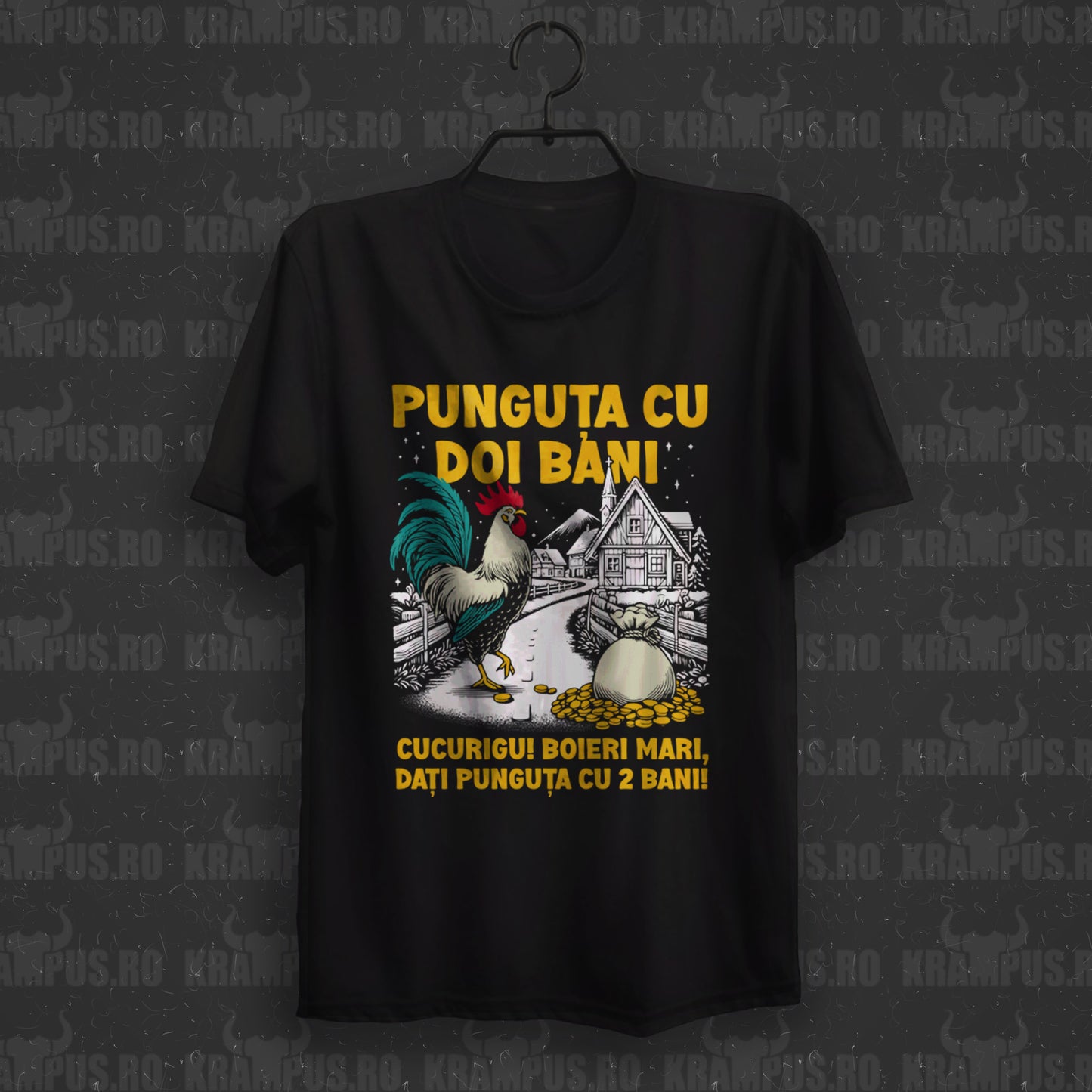 Tricou Punguța cu Doi Bani Cucurigu