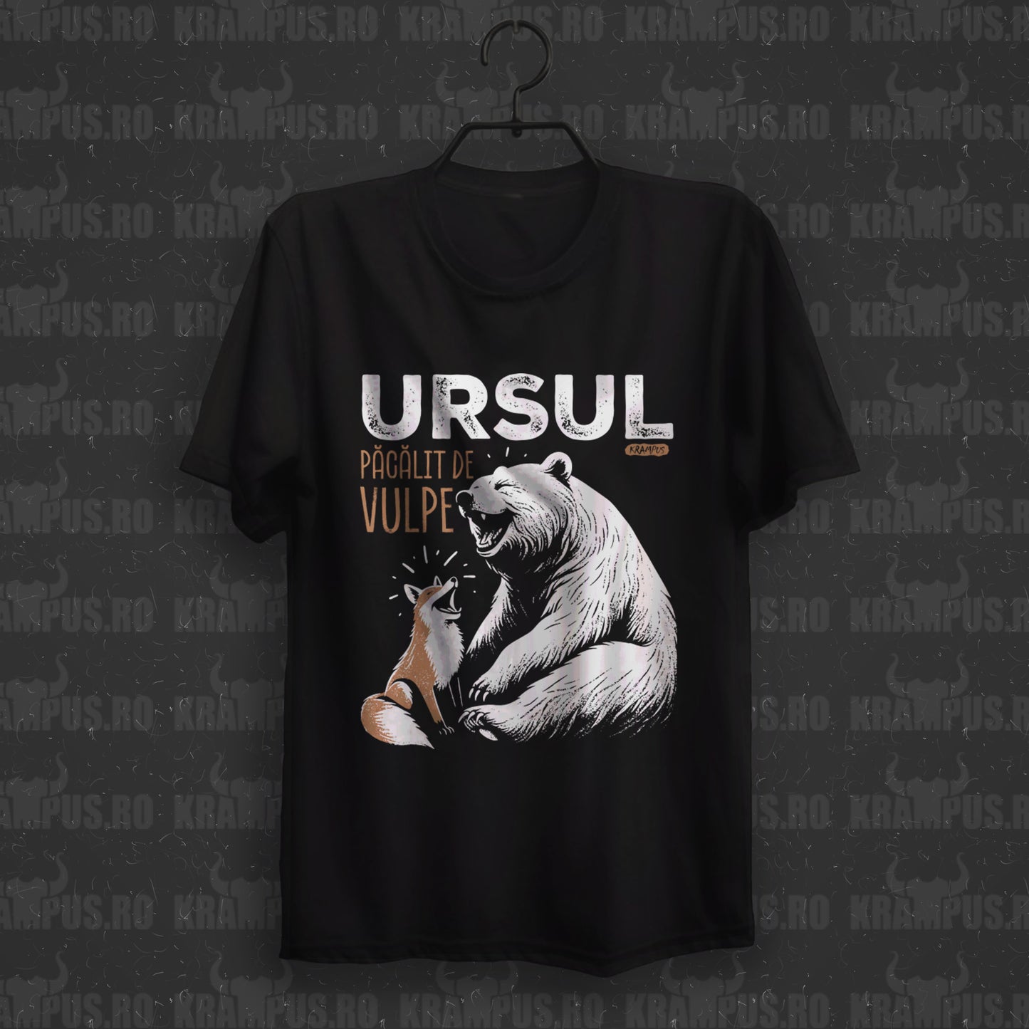Tricou Ursul Păcălit de Vulpe Râd