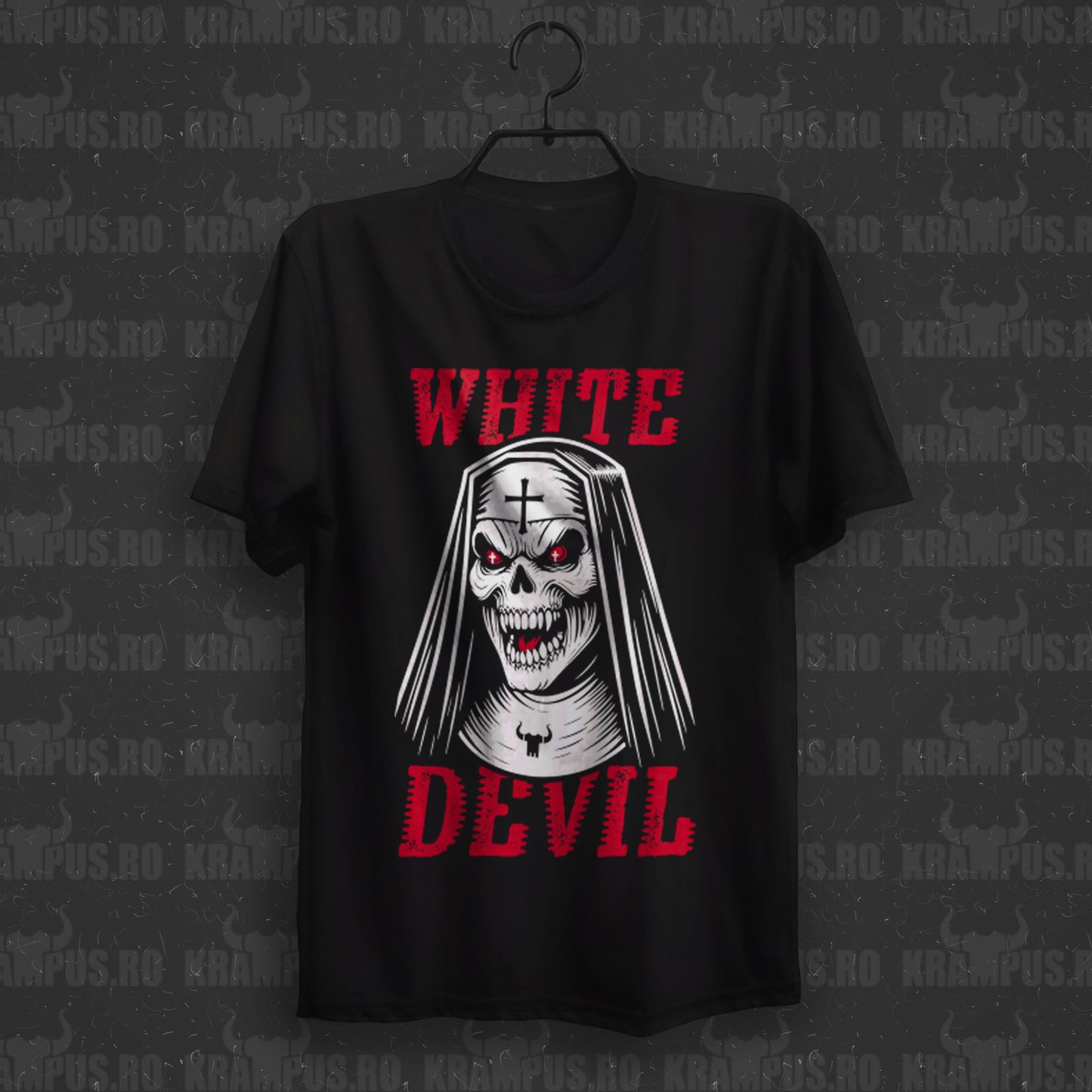 Tricou White Devil