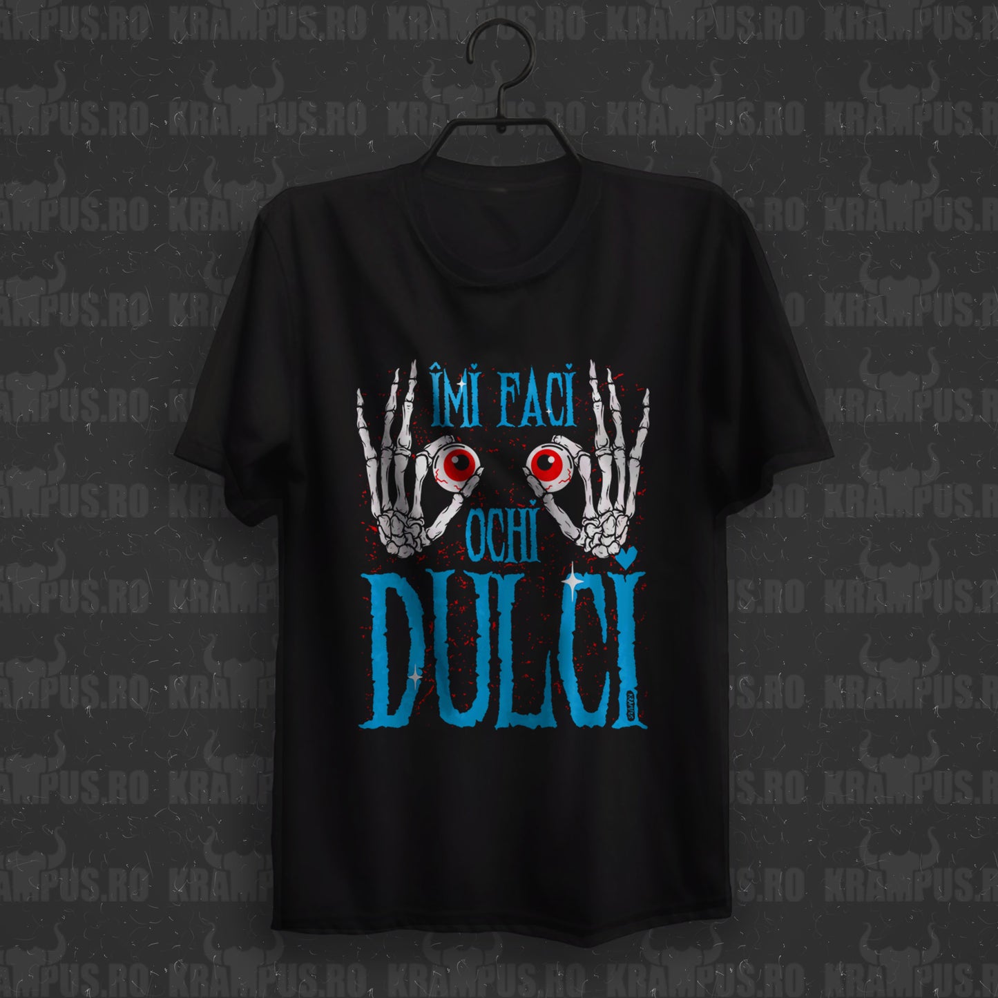 Tricou Ochi Dulci Albastru