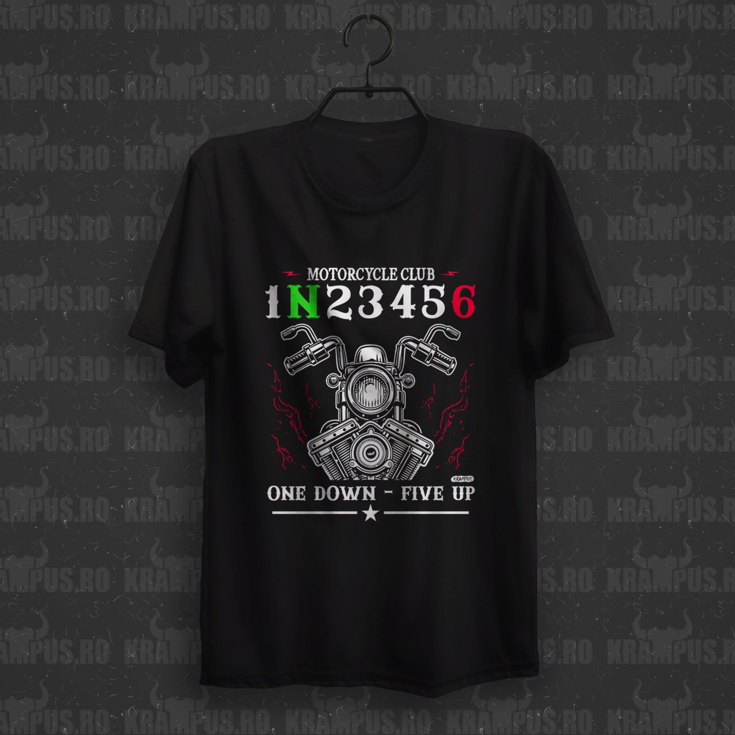 Tricou One Down Five Up