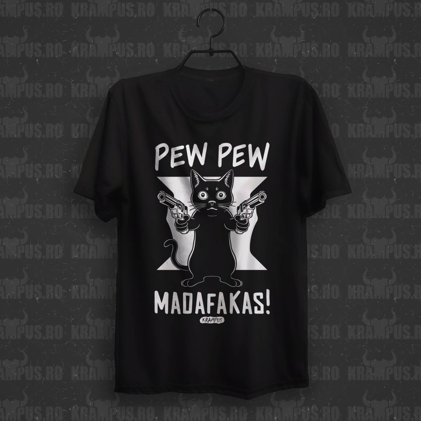 Tricou PEW PEW MADAFAKAS