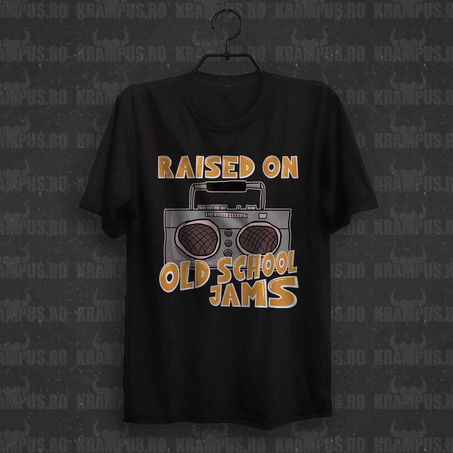 Tricou Raised on Old School Jams
