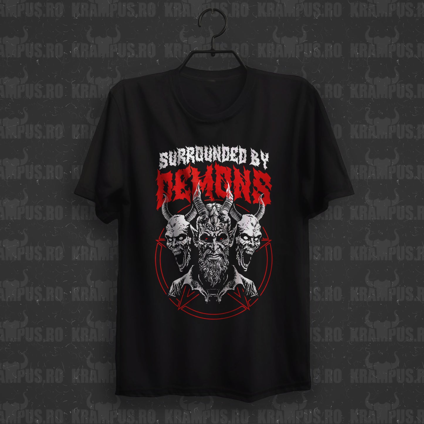 Tricou Surrounded By Demons Man