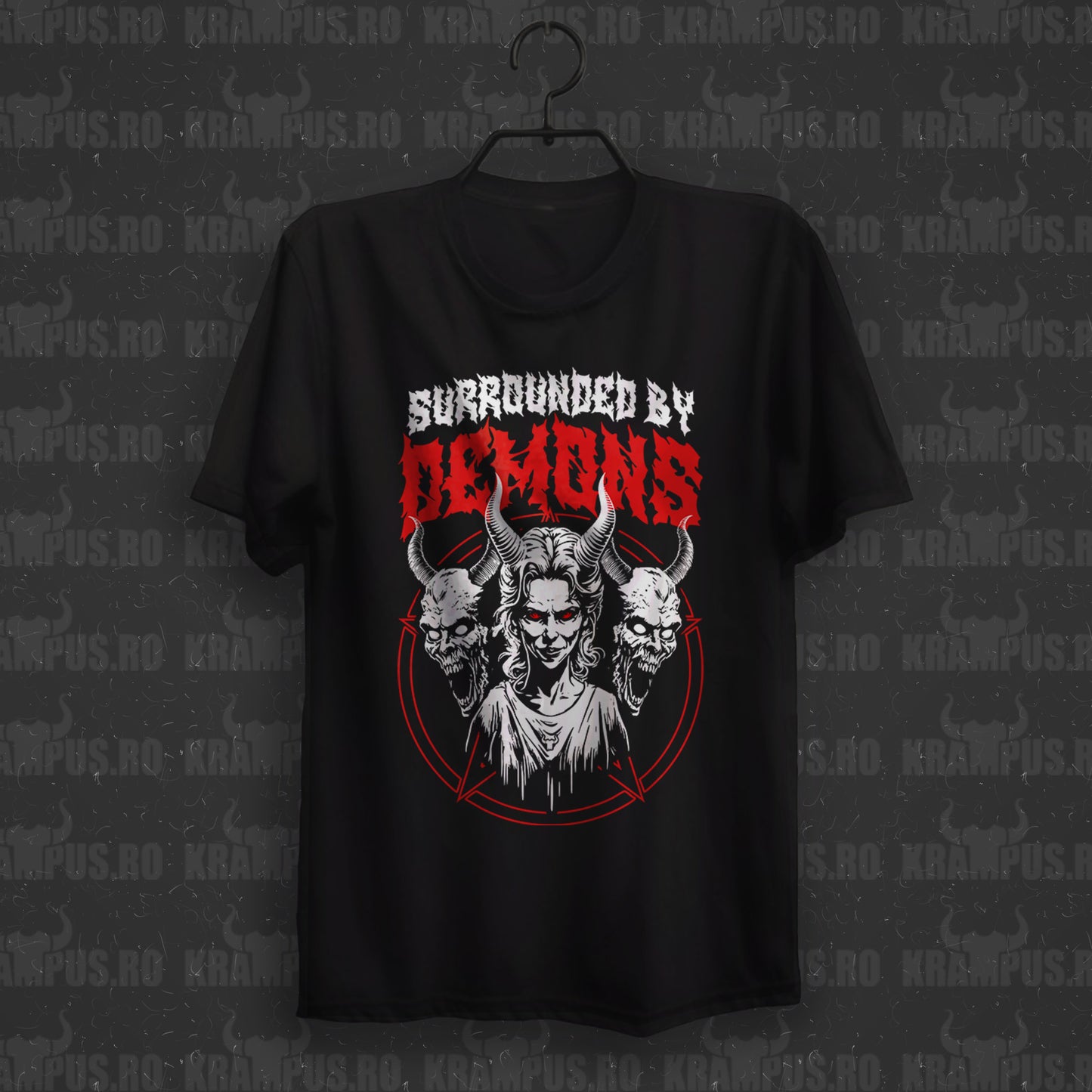 Tricou Surrounded By Demons Woman