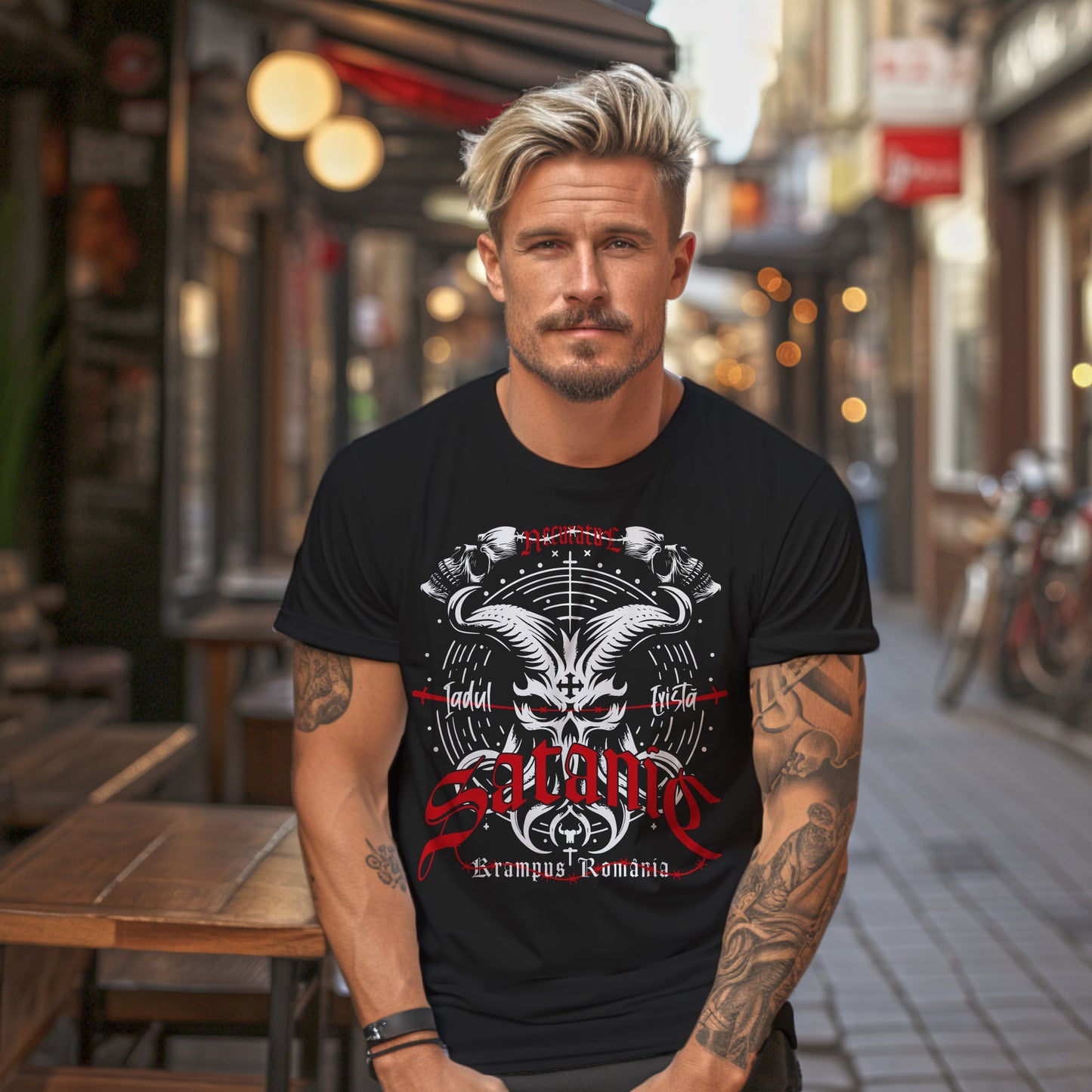 Satanic Tricou Unisex