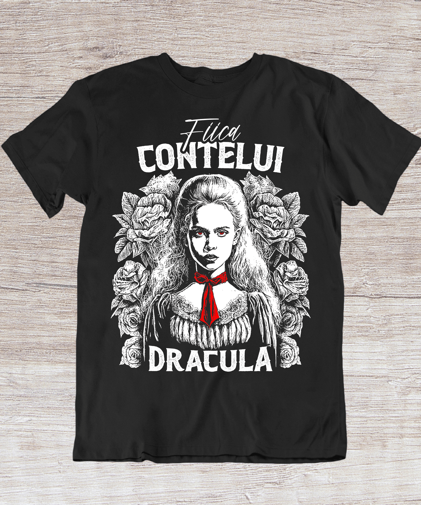 Fiica Contelui Dracula Cadou Transilvania Tricou Unisex