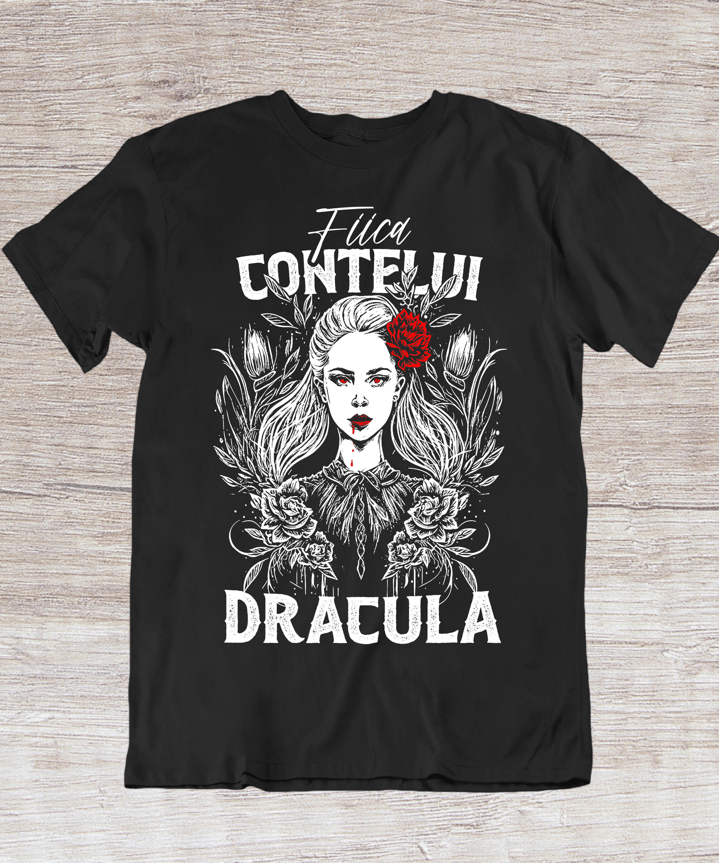 Fiica Contelui Dracula Cadou Transilvania Tricou Unisex