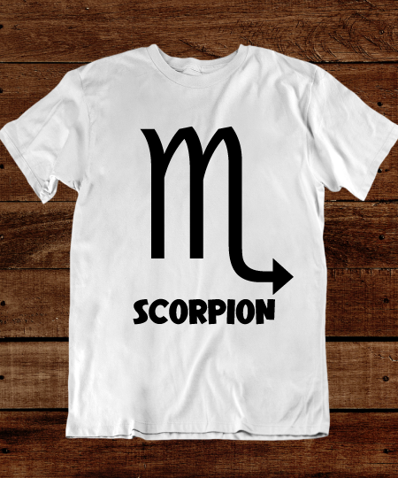 Horoscop Scorpion - Octombrie Noiembrie - Cadou zi de nastere Tricou Unisex