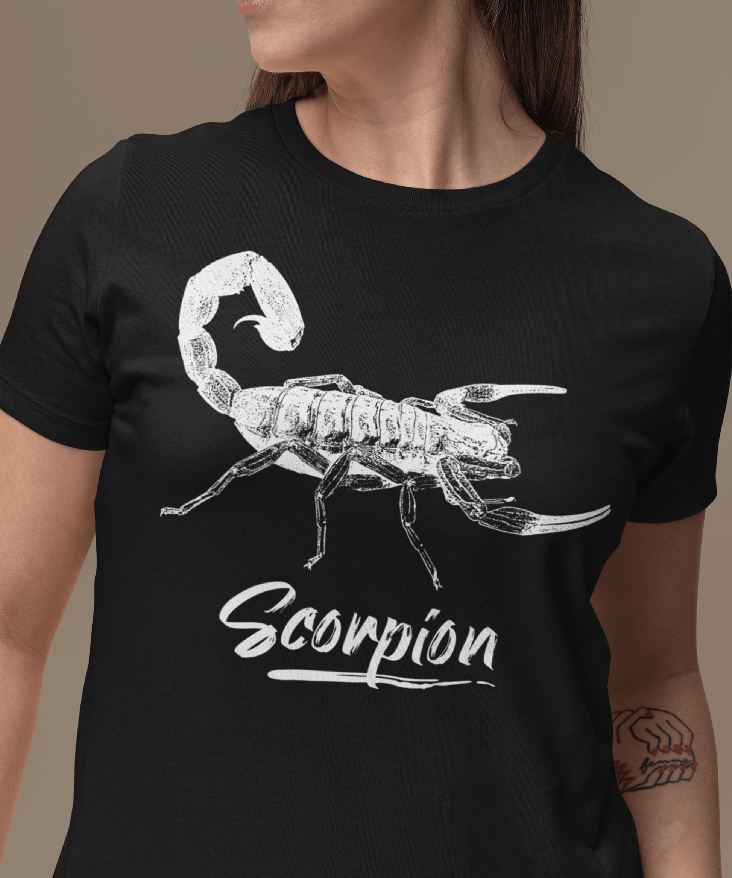 Scorpion - Cadou Zi de Naștere Fete si Baieti Octombrie-Noiembrie Tricou Unisex