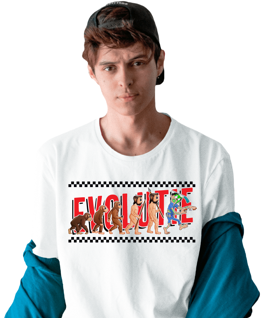 Tricou Evolutie - Zombi