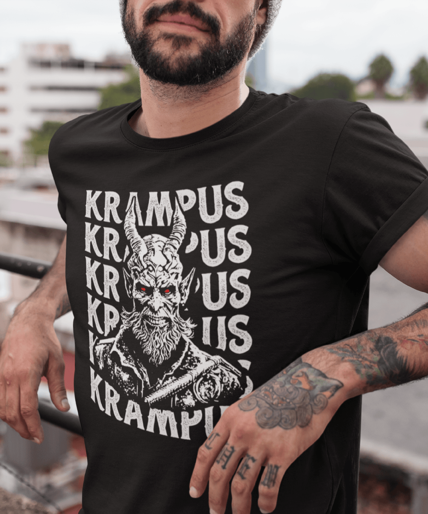 Tricou Regele Krampus - Demonul Din Popor
