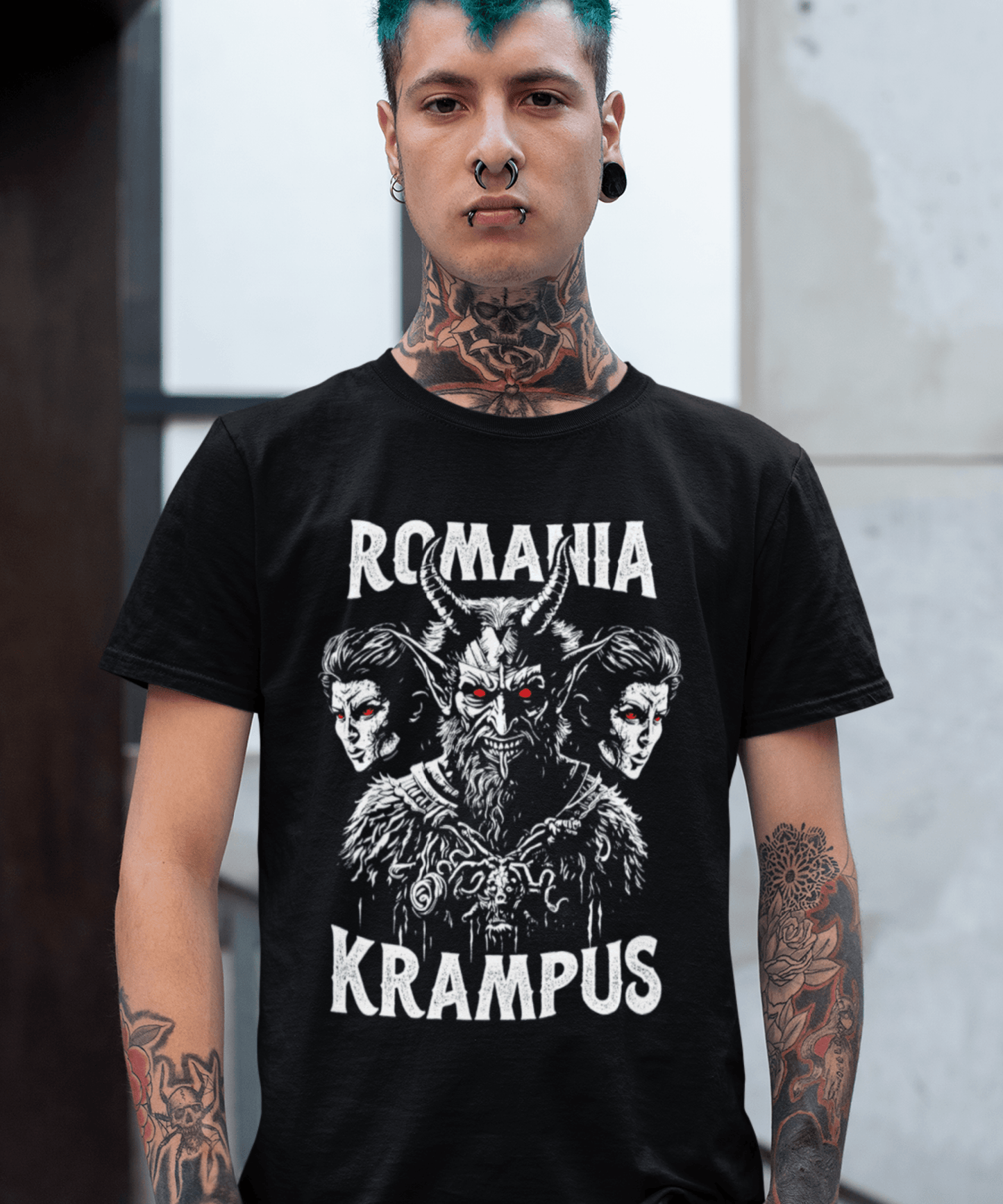 Tricou România Krampus